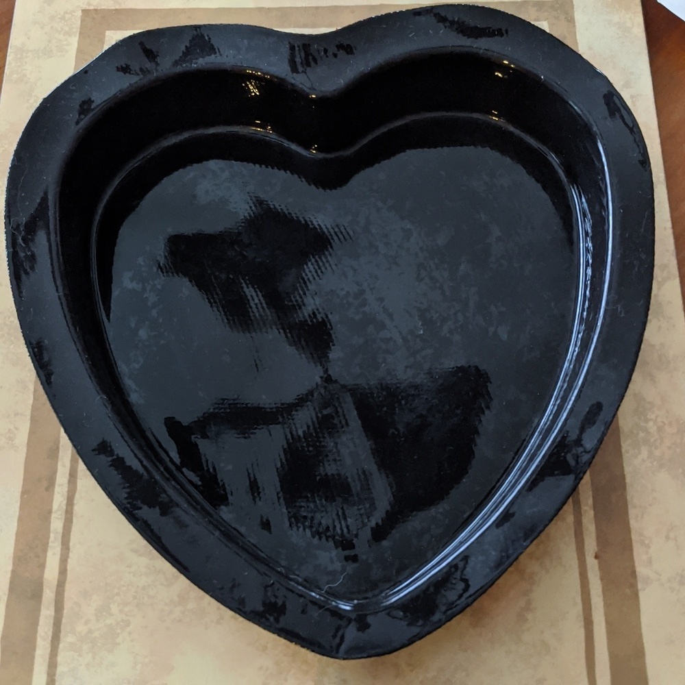 Demarle Flexipan Heart Baking Mould Dish Silicone HTF Excellent Condition